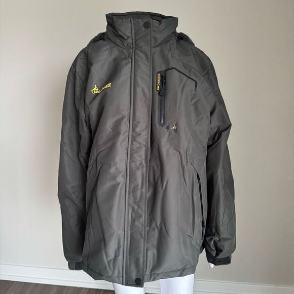 MOERDENG Waterproof Ski Jacket Warm Winter Snow Mountain Windbreaker Jacket - Picture 2 of 9